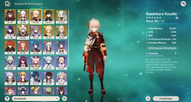 AR57 - Ayaka C1 Zhongli C1 Nahida Raiden Kazuha Hutao Itto+