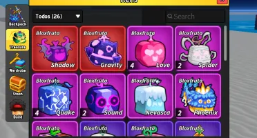 Conta Blox Fruits 5Perm|Gamepass|X3 Storage|1/7 RACE V4