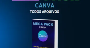Mega Pack Designer Gráfico +12.000 Arquivos CANVA Editáveis