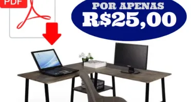 Apostila Pdf Com 24 Projetos de Móveis Industriais