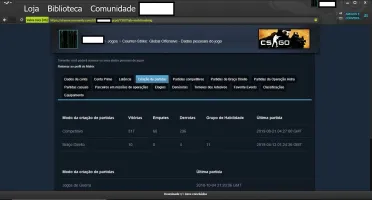 Conta Steam para jogar CS:GO
