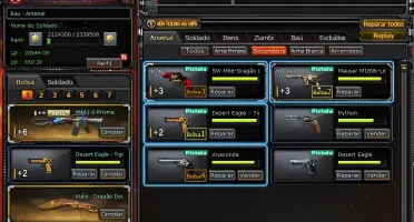Conta major 2 crossfire 6 vips