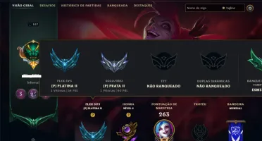Prata 2 com 120 Champs e 54 Skins ( ADC / MID )