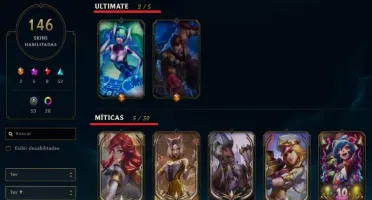 CONTA DIAMANTE, SKINS DE PRESTÍGIO E RP