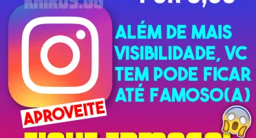 [PROMOÇÃO] 1K Seguidores Instagram por Apenas 8,99!