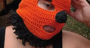 Balaclava Palhaço Laranjinha