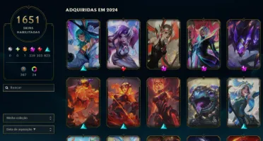 Conta League of legends, TFT, Valorant
