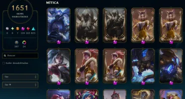 Conta League of legends, TFT, Valorant