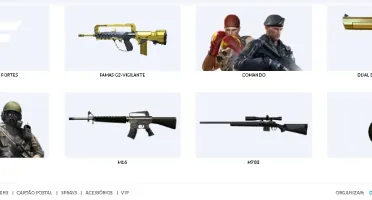 CONTA CROSS FIRE 92 ITENS, PRATICAMENTE 4 VIPS (RANKD MITO)