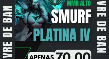 Conta Platina Iv - 100% De Winrate - Livre De Ban