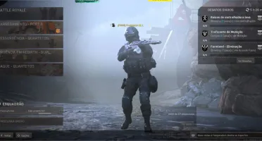Conta Call of duty Warzone Top 10 Brasil