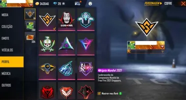 CONTA FREE FIRE GEMADA COM 2º PASSE DE ELITE