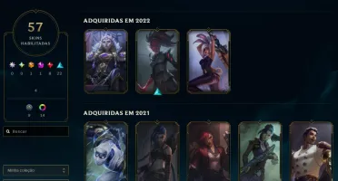 Conta Lol Diamante 3