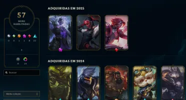 Conta Lol Diamante 3