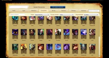 Conta Platina V League of Legends