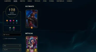 CONTA LEAGUE OF LEGENDS + VALORANT