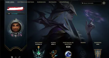 CONTA LEAGUE OF LEGENDS + VALORANT