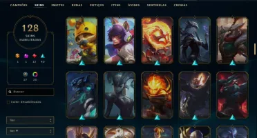 CONTA LEAGUE OF LEGENDS + VALORANT