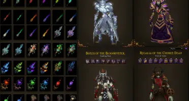Conta Repleta de Montarias e Transmogs Raríssimos!