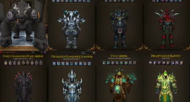 Conta Repleta de Montarias e Transmogs Raríssimos!