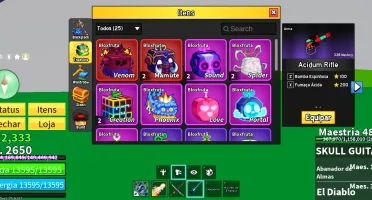 Conta Blox Fruit - Full, Dragom Perm E Etc