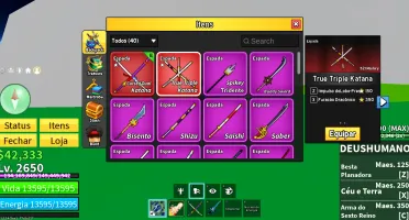 Conta Blox Fruit - Full, Dragom Perm E Etc