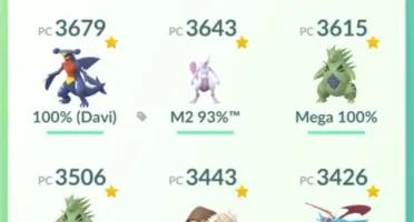 Conta Pokemon GO com muitos Brilhantes 100%