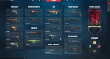 Conta Valorant Fa - R$ 1.076,80 Gastos / Só Skin Tryhard