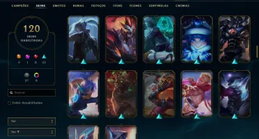 Conta League of Legends desde 2013