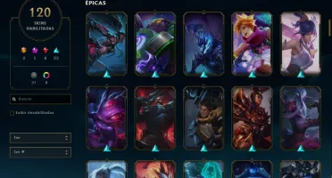 Conta League of Legends desde 2013