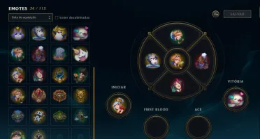 Conta League of Legends desde 2013