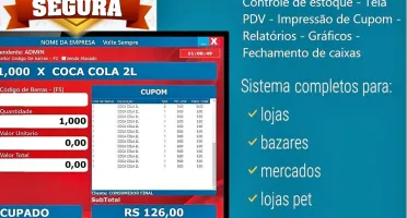 Sistema Pdv Completo Para Gestão De Lojas, Vendas E Estoque