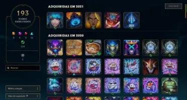 Conta lvl 30 138 Champs