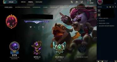 Troco conta de league of legends por zenys/equips no Bro