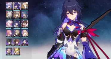 Conta Honkai Star Rail Seele + Jing Yuan + Bailu + Yanqing