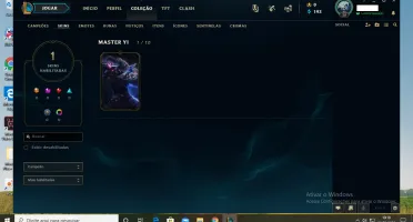Conta SMURF UNRANKED 1 SKIN 24 CHAMPS