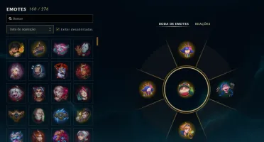 Vendo conta de lol 180 skins +++
