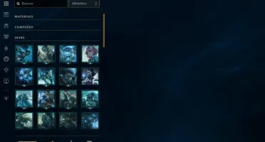 Vendo conta de lol 180 skins +++
