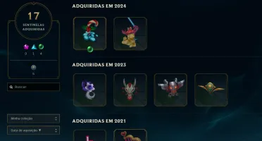 Vendo conta de lol 180 skins +++