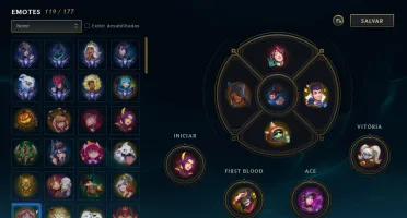 CONTA DIAMANTE 4 Lv463 TODOS OS CAMPEÃO PREÇO MUITO BAIXO