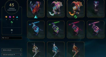 CONTA DIAMANTE 4 Lv463 TODOS OS CAMPEÃO PREÇO MUITO BAIXO
