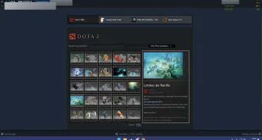 Conta steam com itens raros no Dota e no PUBG