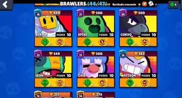 Conta no Brawl Stars com 20k de medalhas na classificação