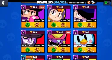 Conta no Brawl Stars com 20k de medalhas na classificação
