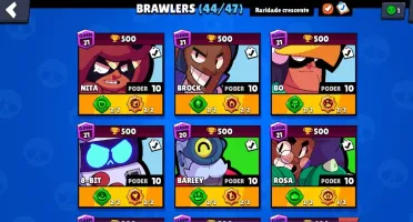 Conta no Brawl Stars com 20k de medalhas na classificação