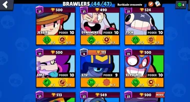 Conta no Brawl Stars com 20k de medalhas na classificação