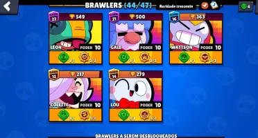 Conta no Brawl Stars com 20k de medalhas na classificação