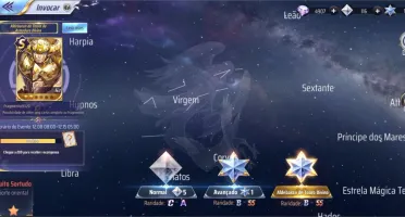 Saint Seiya awakening com milo divino upado e mais