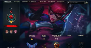Conta Diamante LOL Skins Raras! (League Of Legends)