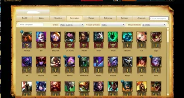 VENDO CONTA 81 CAMPEÕES/PRATA 3/10 SKINS/ 2 PAGRUNA